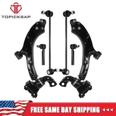 Front Lower Control Arm with Ball Joint Sway Bar Tierod fit 2007-2012 Acura RDX - Image 1 of 4