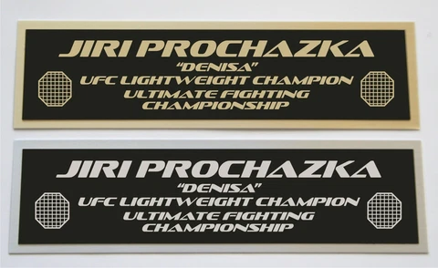 Jiri Prochazka nameplate for signed autographed mma gloves photo or case Cover