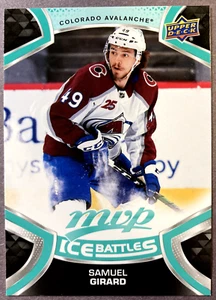 2021-22 Upper Deck MVP ICE Battles #49 Samuel Girard Colorado Avalanche - Picture 1 of 1