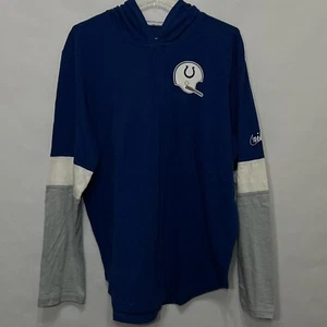 Nike Indianapolis Colts Football Long Sleeve Pullover Hoodie Shirt Men’s 3XL - Picture 1 of 12