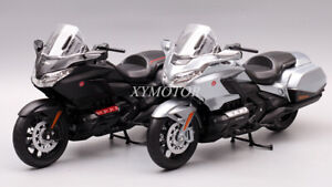 Welly 1/12 Honda GOLD WING 2020 F6B Metal Diecast Model Motorcycle Gray/Black