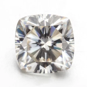 Long Cushion Cut 10x12mm IJ off white VS Clarity Moissanite - Picture 1 of 8