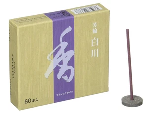 Kyoto Shoyeido Japanese incense Yoshiwa  Shirakawa economical 80 pieces - Picture 1 of 2