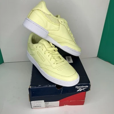 Zapatos Reebok Classic para mujer CLUB C 85 EE. UU. 10 LemonGlow/blanco Foto 1 de 4