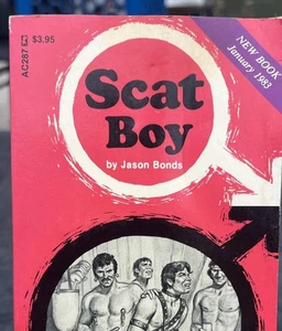 Jason Bonds Scat Boy Novel Book Leatherman BDSM 1983 Gay Interest - Imagen 1 de 8