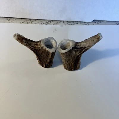 Deer Antler Pipe  - Image 1 of 4