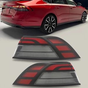 For 2023-2024 Honda Accord LED Tail Light Rear Outer Brake Lamps Left&Right Pair - Picture 1 of 17
