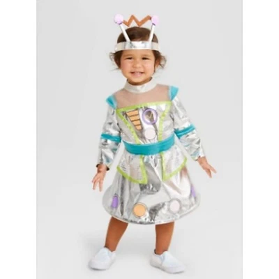 Hyde and EEK Infantil Niña Robot Vestido Disfraz Vestir 6-12 Meses NUEVO Foto 1 de 4