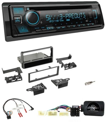 Kenwood Bluetooth USB CD Lenkrad DAB Autoradio für Toyota Hilux 2005-2011 - Bild 1 von 4
