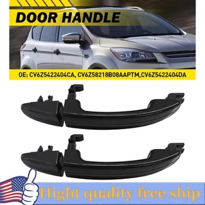 Fit Ford 2012-2016 Focus Exterior Door Handle Front+Rear Right CV6Z5422404CA H - Picture 1 of 9