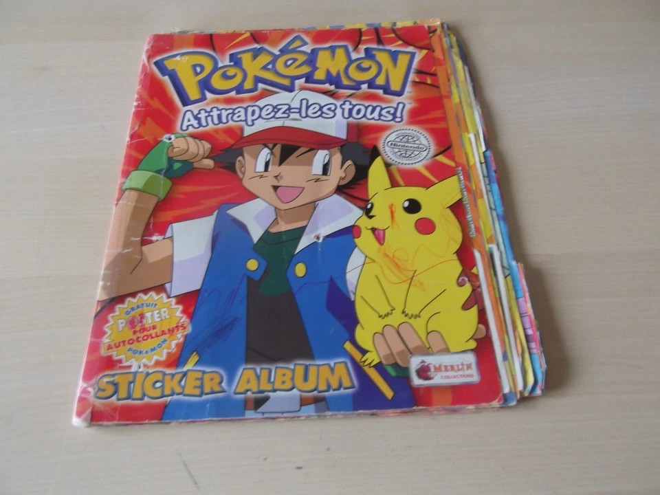 Album Stickers Merlin Pokemon 1999  POUR STICKERS - Photo 1/4