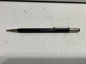 Lápiz mecánico negro vintage Autopoint gobierno de Estados Unidos años 40 - Imagen 1 de 8
