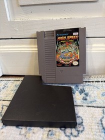 High Speed NES Game (Nintendo Entertainment System) World&rsquo;s #1 Pinball W/ Sleeve