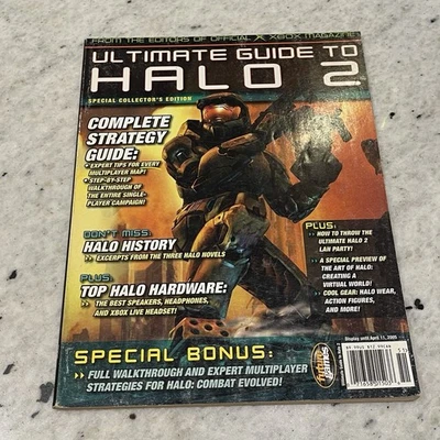 Ultimate Guide To Halo 2 Special Collectors Edition 2005 Xbox Magazine - Image 1 of 4