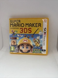 Super Mario Maker For Nintendo 3DS Game Complete With Manual PAL - Free Postage - Picture 1 of 2