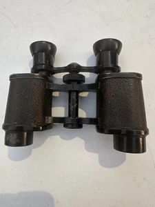 Vintage WW2 GERMAN Hensoldt Wetzlar  8x24 Small Field Binoculars EUC VTG G3 - Picture 1 of 7