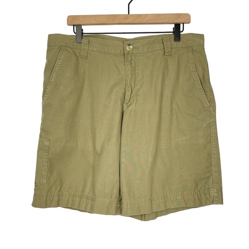 Pantaloncini Columbia Uomo 34 Verde Oliva Outdoor Leggeri Utility Casual Papà
