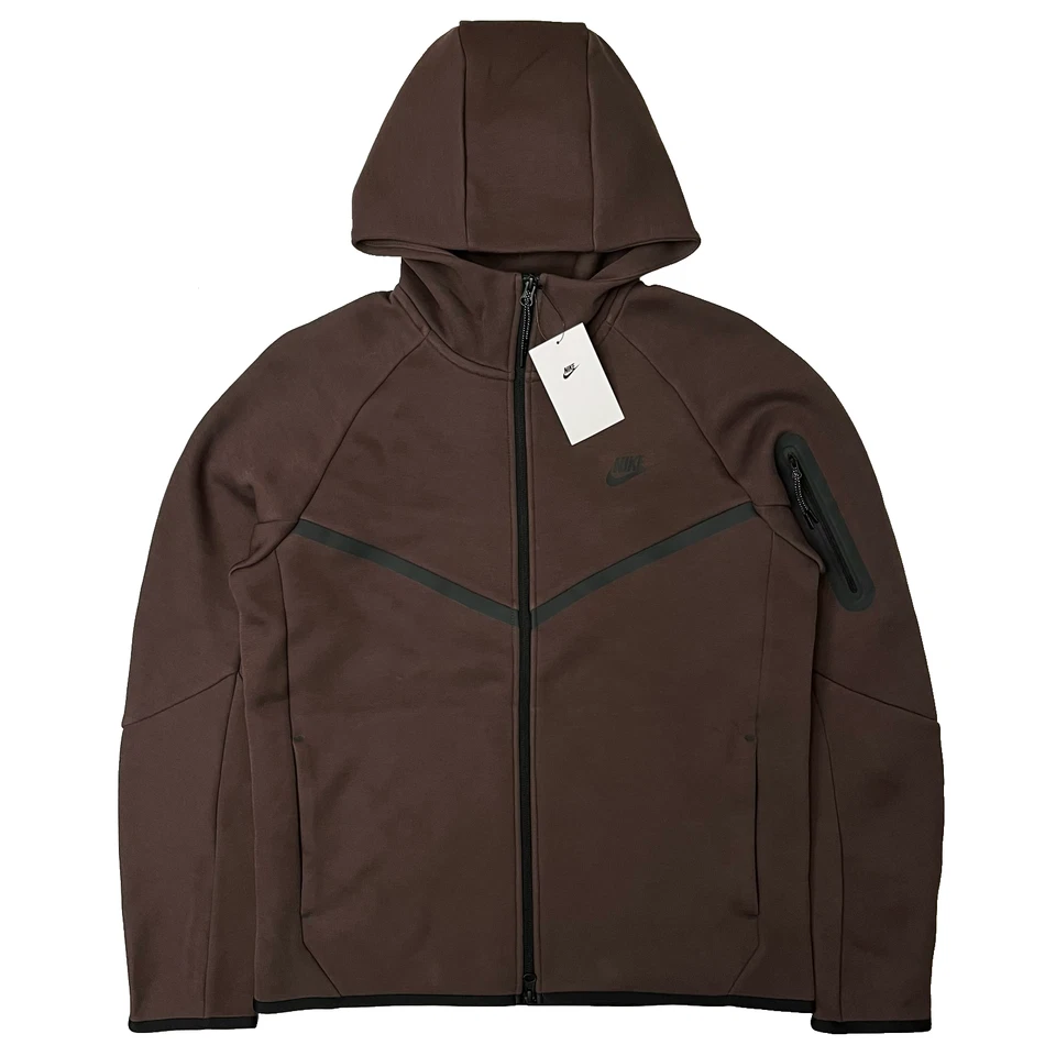 Nike Tech Fleece 'Baroque Brown' Windrunner Hoodie HV0949-237 size S
