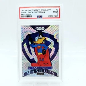 2024 Kakawow WB DC Comics Daffy Duck as Superman #3 Mashups /588 PSA 9 - Picture 1 of 2