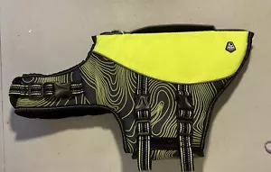 NWOT Arcadia Trail™ High Visibility DOG Life Jacket fluorescent Yellow sz MEDIUM - Picture 1 of 6