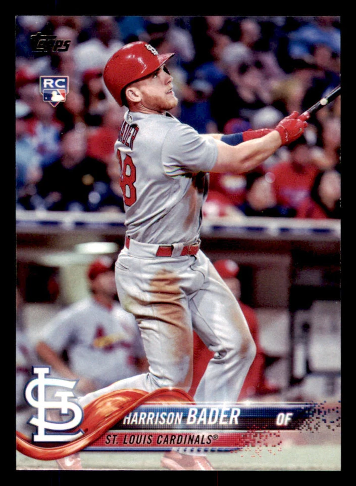 2018 Topps #21 Harrison Bader RC - Image 1 of 2