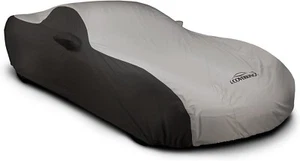 Coverking Stormproof Car Cover for 2008 - 2019 Maserati GranTurismo Grey w Black - Picture 1 of 4