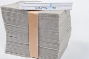 Juego de 50 soportes de espuma 21x29,5x0,5 cm DIN A4 recortes embalaje - Imagen 1 de 4