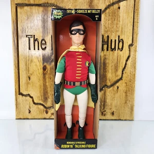 Batman 1966 Classic TV Series ROBIN 17" Talking Figure BURT WARD DC NEW - Picture 1 of 11