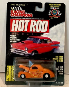 Racing Champions HOT ROD - 1941 Willys #97B ~ NEW IN PACKAGE - Picture 1 of 2