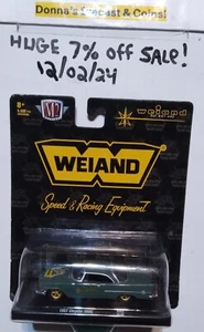 NEW M2 MACHINES AUTO-DRIVERS 1:64 DIECAST GREEN '57 1957 CHRYSLER 300C CAR! HTF - Picture 1 of 10