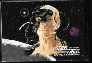 Star Trek Next Generation Season 4 Movie Trading Cards Complete Set 313-420 - Picture 1 of 1