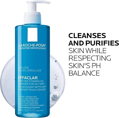 La Roche-Posay Effaclar gel purifiant micro peeling - 400ml - Image 1 of 4