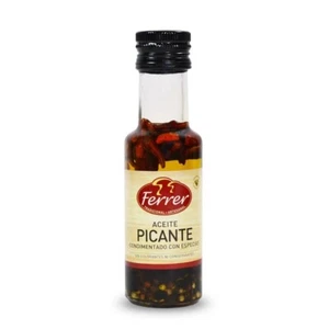 Ferrer Spicy Oil 125ml Seasoning Pizzas Dressing with Chillies - Picture 1 of 1