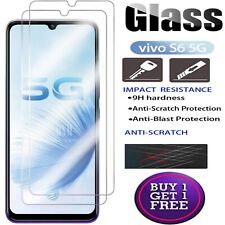 F011 Screen Protector For Vivo G1/S6/S7e/S15e/X50e/Y70/Y73s 5G Tempered Glass