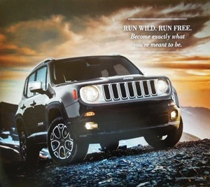 2016 Jeep Renegade Trailhawk Latitude Limited Sport Händler Verkaufsprospekt - Bild 1 von 3