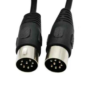 8 Pin Din MIDI Male Speaker Audio Cable for Bang Olufsen BeoLab PowerLink MK 2 - Picture 1 of 31