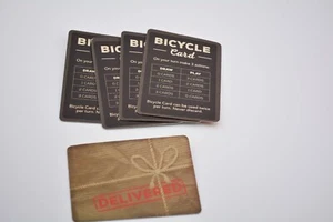 USPS The Great American Mail Race game part pieces - bicycle & delivered cards - Picture 1 of 2