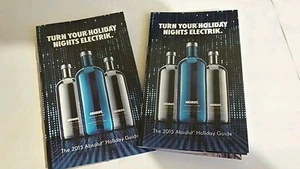 Lot of TWO Absolut Electrik Vodka recipe booklets. Cool!! - Picture 1 of 2