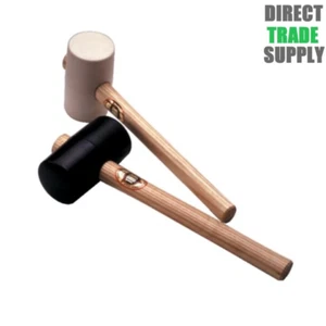 Thor Hammer Black & White Rubber Mallet 54mm-90mm - Picture 1 of 3