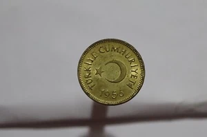 🧭 TURKEY 25 KURUS 1956 HIGH GRADE B53 #Z7540 - Picture 1 of 2