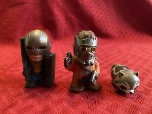 3 Marvel Comics Guardians of the Galaxy Figures - Starlord, Rocket Raccoon And  - Picture 1 of 14