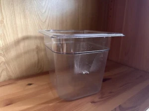Rubbermaid 1/6 Food Service/Preparation Bin - NO LID - Picture 1 of 2