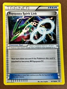 Pokémon TCG Trainer Item Rayquaza Spirit Link 87/108 2015 XY Roaring Skies LP+ - Picture 1 of 2