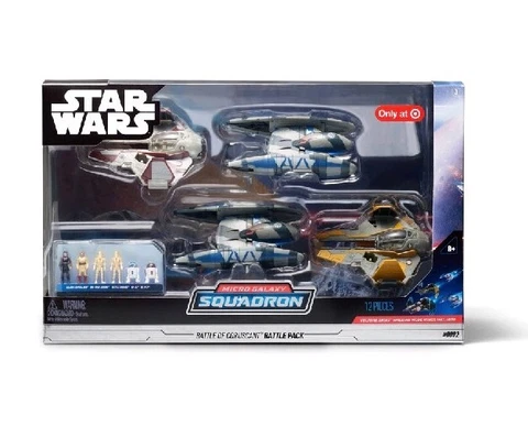 Star Wars Micro Galaxy Squadron Battle Of Coruscant Battle Pack Vehicle Mini Set Cover