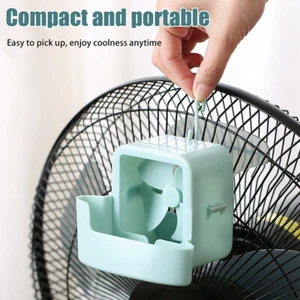 1 Set Hanging Fan Cooling Tool With 4 Cups Quick Cooling Fan Cooling Accesso _xa - Afbeelding 1 van 14