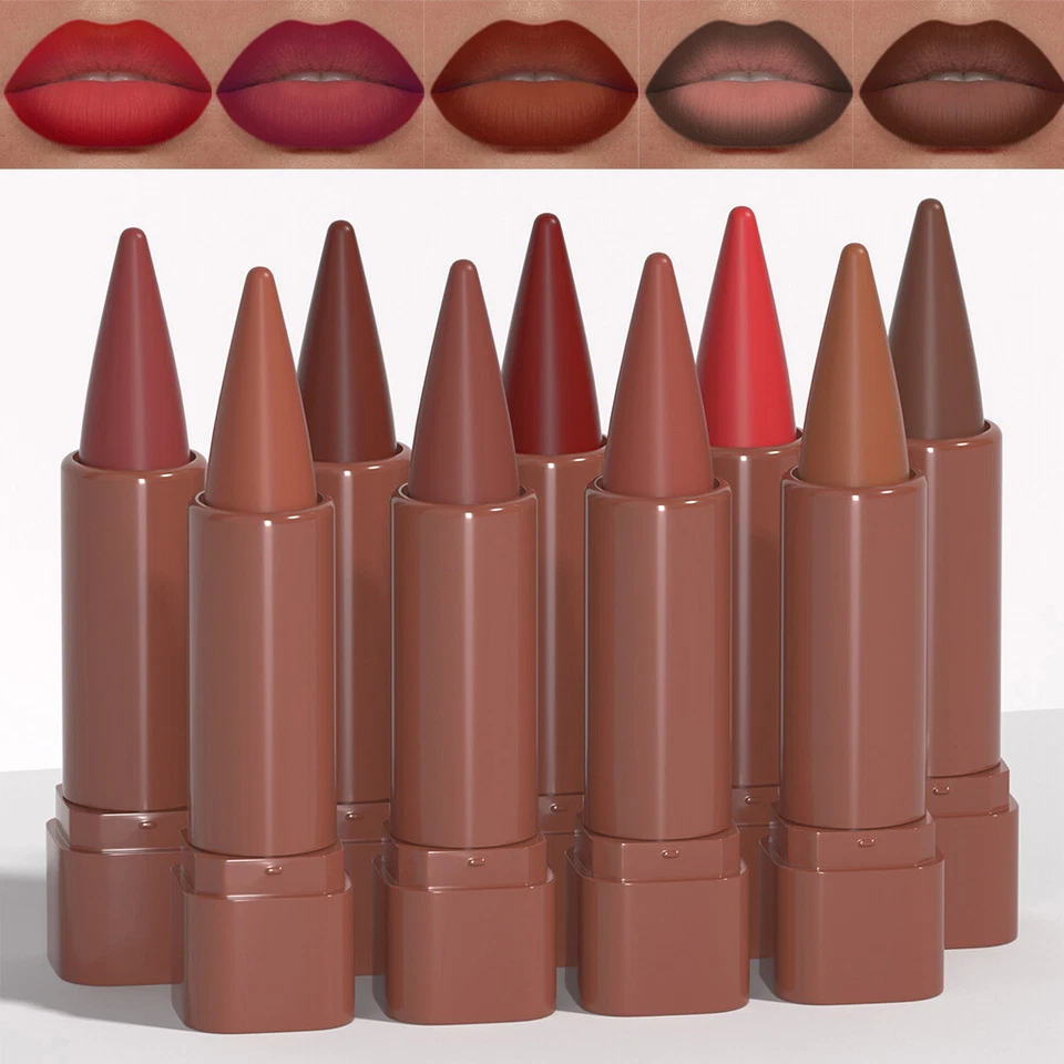 Tapered Gradient Lip Liner Matte Velvet Lipstick Contouring Lipliner L *? - Image 1 of 4