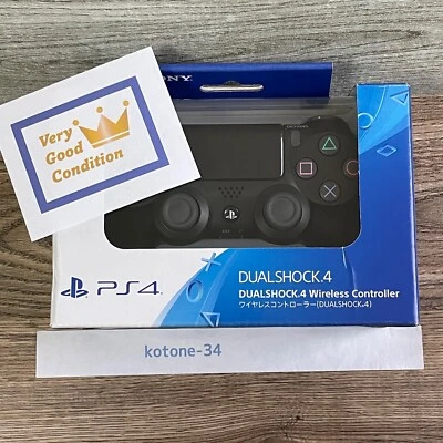 PS4 DUALSHOCK 4 Negro Jet con Caja CUH-ZCT2J Excelente Controlador Inalámbrico SONY Foto 1 de 4