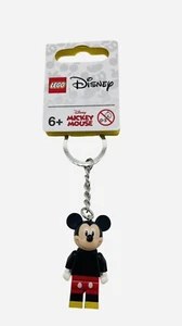LEGO Disney Minifigure Keychain Mickey Mouse #853998 Collectible New With Tag - Picture 1 of 1