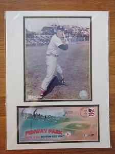 Estampilla fotográfica Ted Williams Servicio Postal de los Estados Unidos USPS Medias Rojas de Boston 16x12 - Imagen 1 de 12