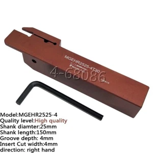 MGEHR2525-4 T30 Herramienta de torneado de torno de alta calidad soporte ranurado externo para MGMN400 - Imagen 1 de 12